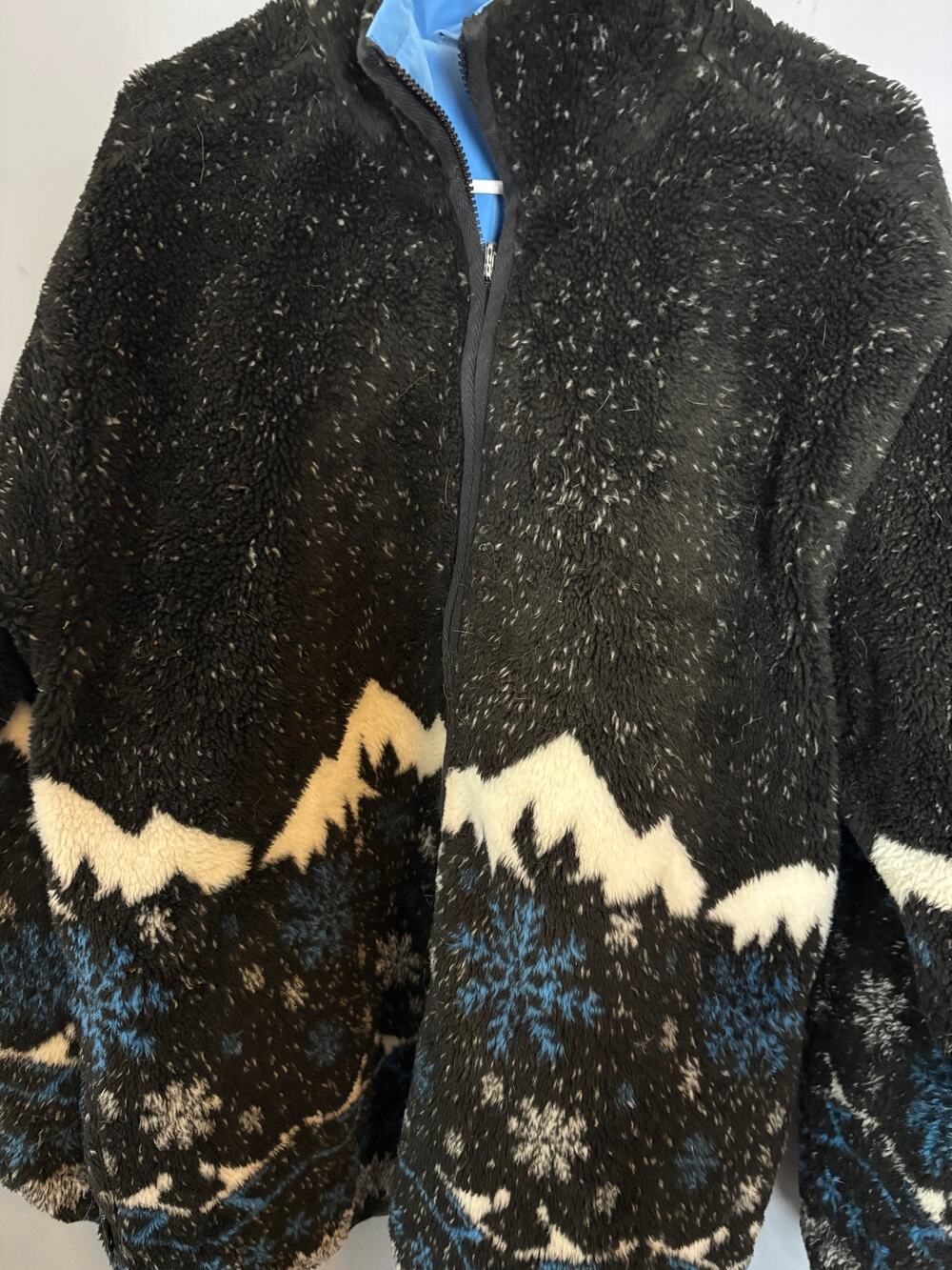 Mulberry Street Reversible Sweater / Jacket Women’s Size L Made in Russia